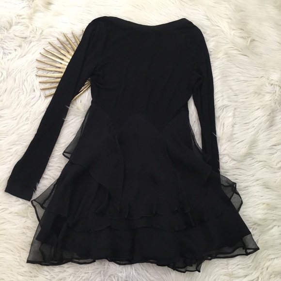 🖤SOLD🖤Twelve By Twelve Silk Ruffles Cardigan - Picture 8 of 8